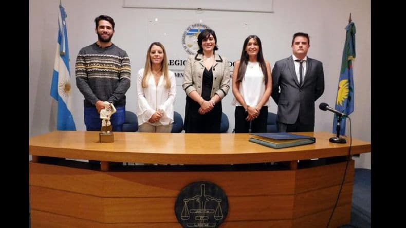 El Colegio de Abogados llevó a cabo la primera jura de profesionales del año