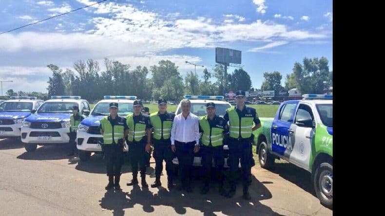 Pergamino recibió 5 móviles policiales para el Comando de Patrullas