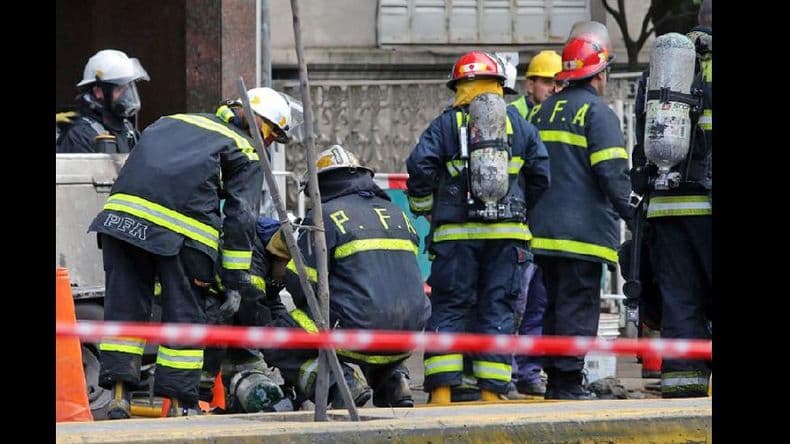 Un operario murió por una fuga de gas en Barracas