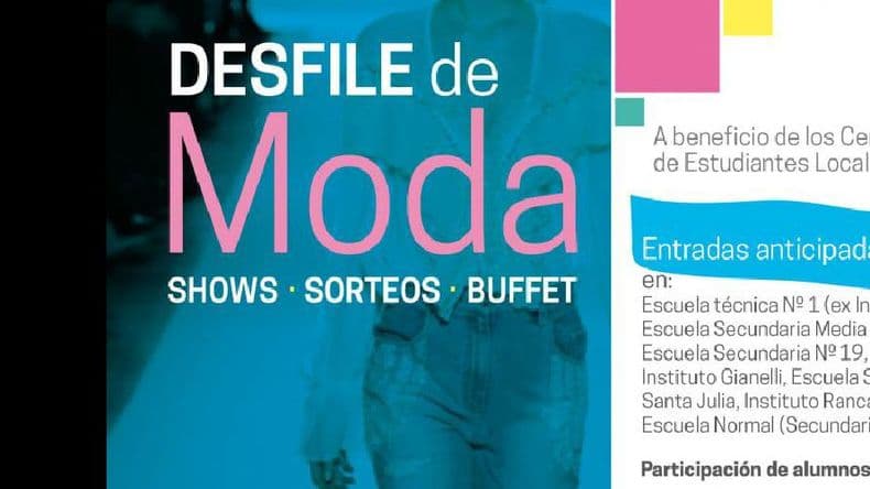 Escuelas miembros del Consejo Consultivo harán un desfile de modas
