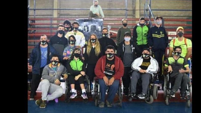 Pergaminenses en el 2º Encuentro Regional de Deporte Adaptado