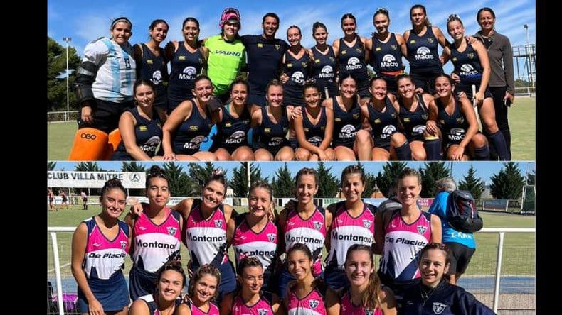 Gimnasia y Viajantes en el Campeonato Regional de Clubes de hockey en Bahía Blanca