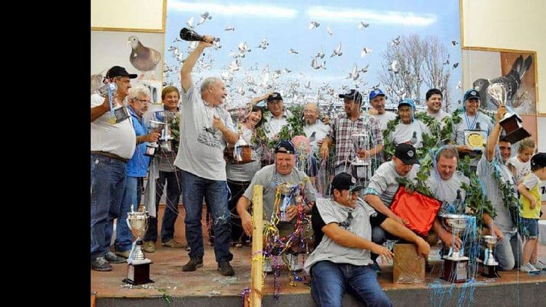 La Sociedad Colombófila cerró 2016 con una fiesta
