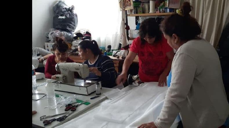 Internos de las cárceles bonaerenses fabricarán cerca de 3 mil barbijos diarios
