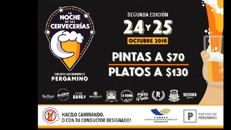 Comenzará hoy otra edición de la Noche de las Cervecerías