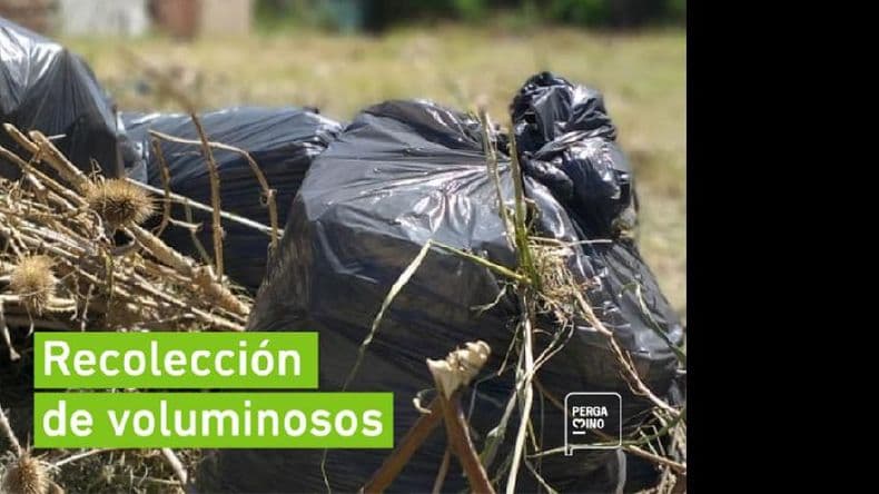 Cronograma de recolección de residuos voluminosos para marzo