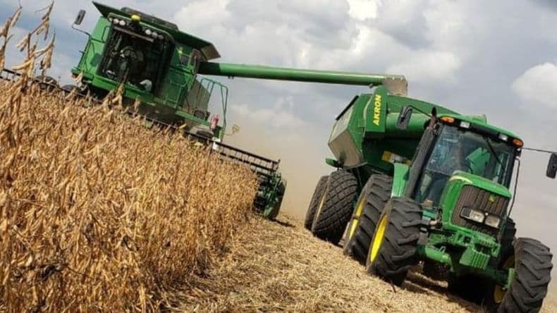 A pesar de las lluvias, la cosecha de gruesa continúa con bajos rindes