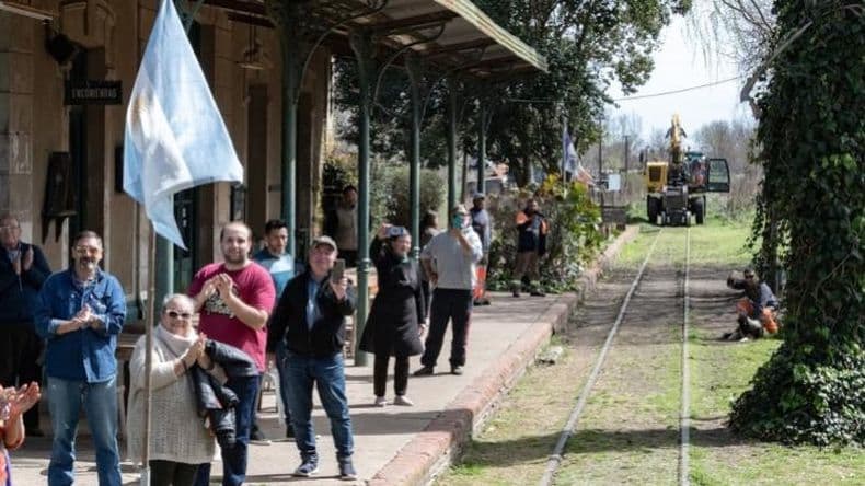 Revisión y evaluación de vías para que el tren llegue a Salto