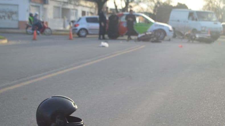 En Pergamino se registraron más de 250 accidentes de motos en lo que va del año