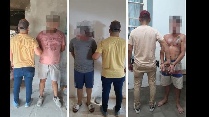 Allanamientos, secuestros y aprehensiones por un robo en una casa céntrica