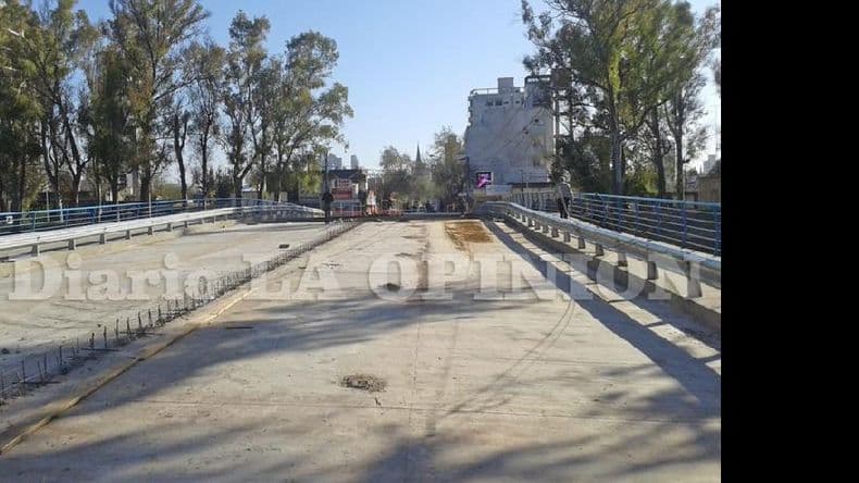 La semana próxima podría habilitarse el puente que une Juan B. Justo con Merced