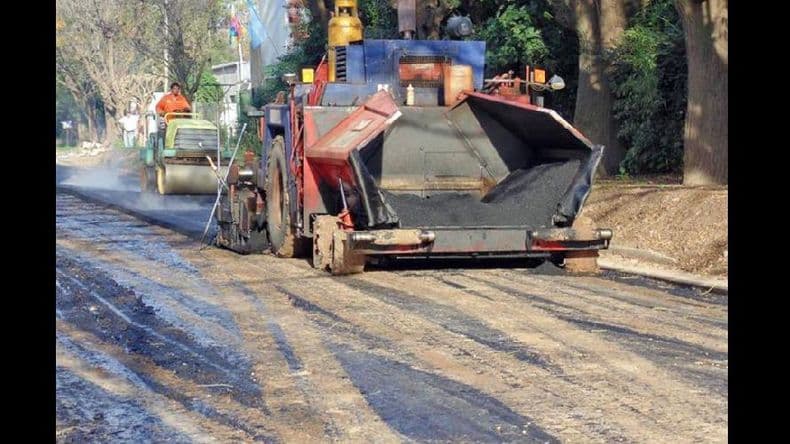 Pavimentan calles en diferentes sectores con una inversión municipal de 4.380.000 pesos