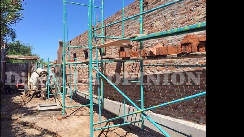 Construyen la nueva sala de salud “12 de Octubre”