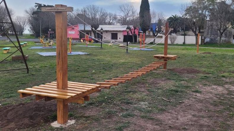 Benítez suma un nuevo espacio recreativo en el pueblo y más luces LED