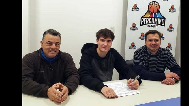 Lucas García Cano es el primer refuerzo de Pergamino Básquet