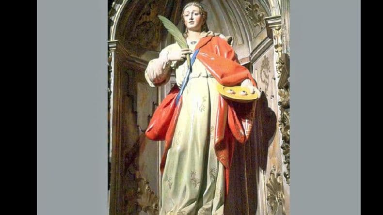 El domingo la Iglesia rendirá honor a Santa Lucía, protectora de la vista