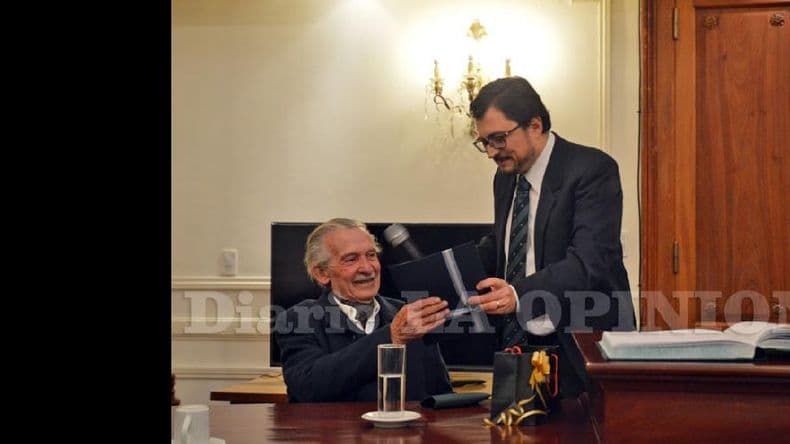 Guillermo Larrigau fue declarado como Pergaminense Sobresaliente