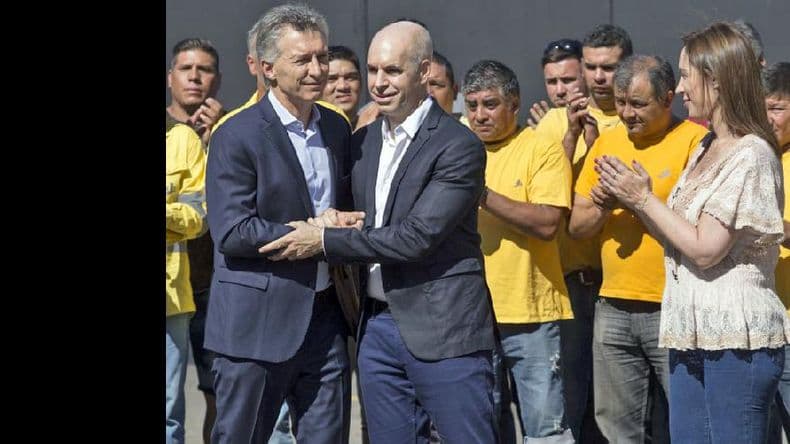Macri puso en marcha las obras del Paseo del Bajo