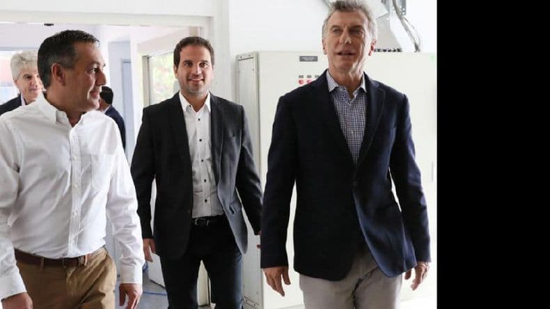 Macri visitó un centro de enfermeros antes de emprender su gira por Asia