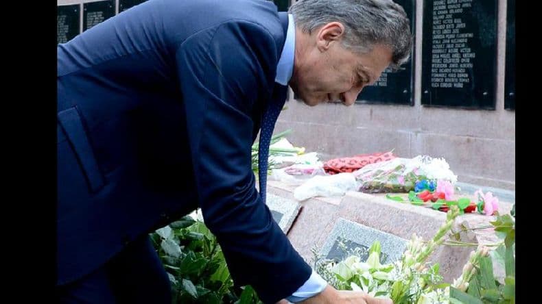 Macri homenajeó ayer a la mañana a los excombatientes por las Islas Malvinas