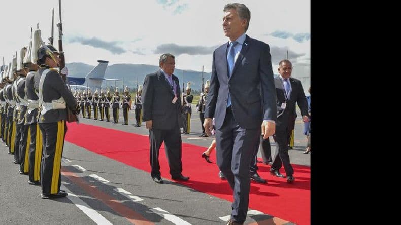 Macri participó de la asunción de Lenín Moreno en Ecuador
