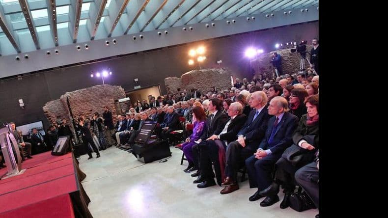 Mauricio Macri reinauguró el Museo Casa Rosada con un homenaje a Illia