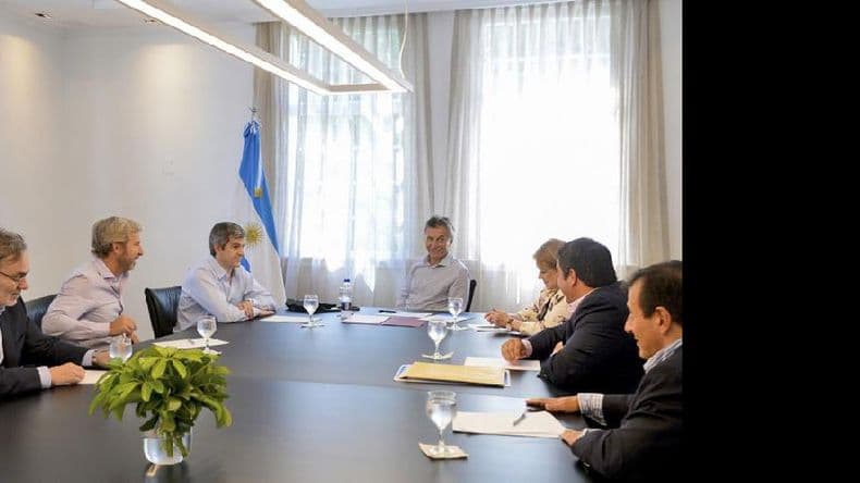 Macri se reunió en Olivos con parte del gabinete en medio del plan de lucha de la CGT