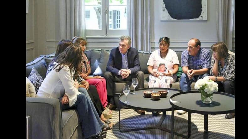 Acompañado por Awada, Vidal y Stanley, Macri hizo la actividad oficial en el #8M