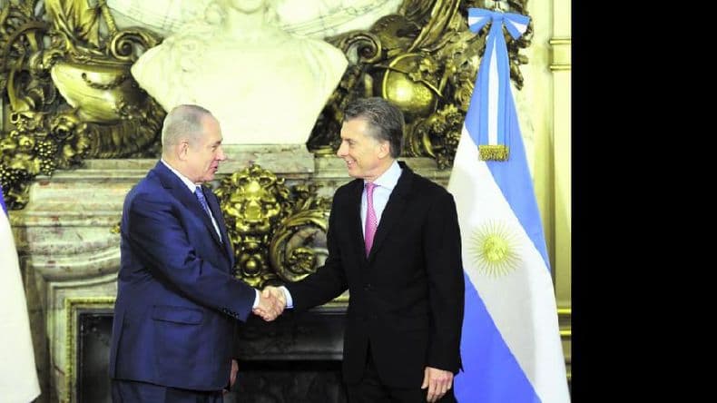 Macri y Netanyahu acordaron profundizar los vínculos comerciales y políticos