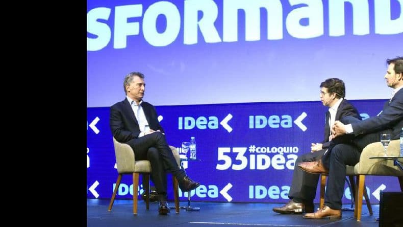 El presidente Mauricio Macri cerró el Coloquio de Idea en Mar del Plata