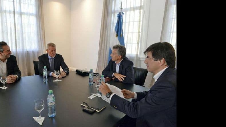 Macri recibió a De Narváez y a un empresario alemán por anuncio de inversiones