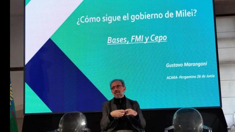 Gustavo Marangoni: "Creo que el año, en términos macro, va a terminar con claroscuros"