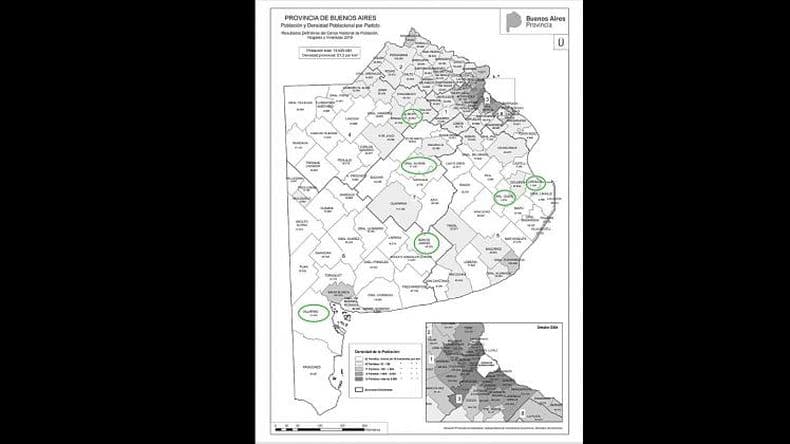 ¿Cuáles son los seis municipios bonaerenses que no presentan casos de coronavirus?