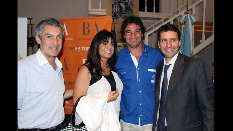 Gustavo Bassi estuvo en el lanzamiento del Dakar