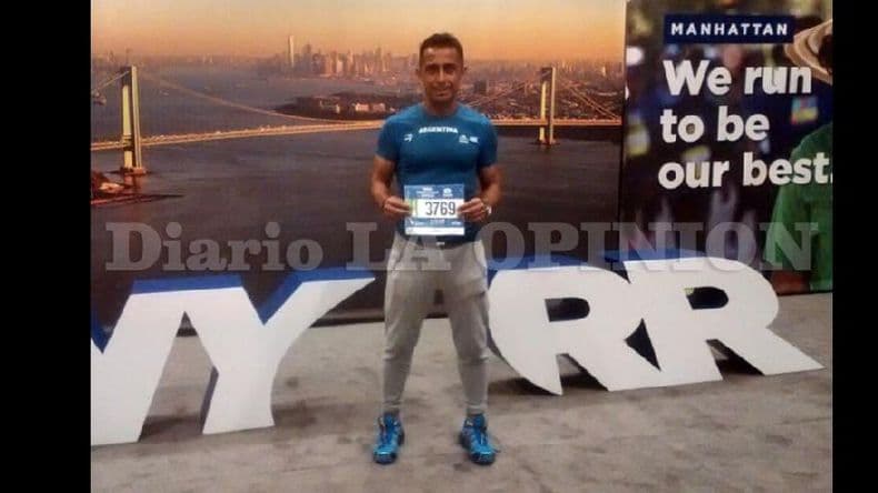 Marcelo Banegas listo para el Maratón de Nueva York