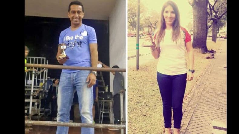 Marcelo Banegas y Maritza Uruzula sobresalieron en el 14º Maratón de la Bandera