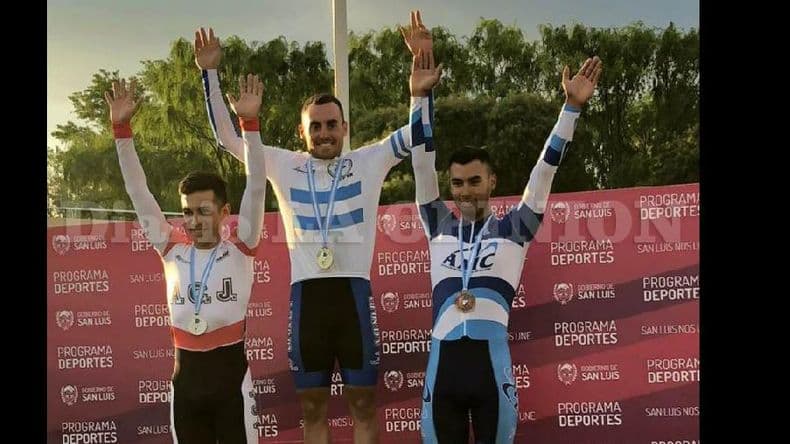 Marcos León Rodríguez tras ser campeón argentino en pista: “Mi sueño es representar al país”