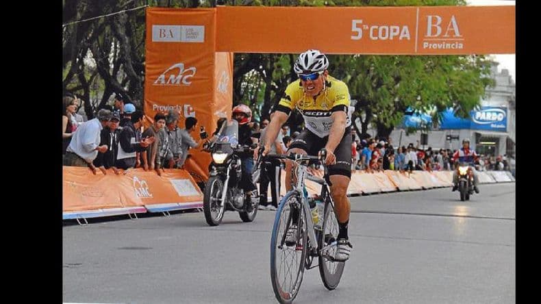 Marcos León Rodríguez en el Argentino de Pista