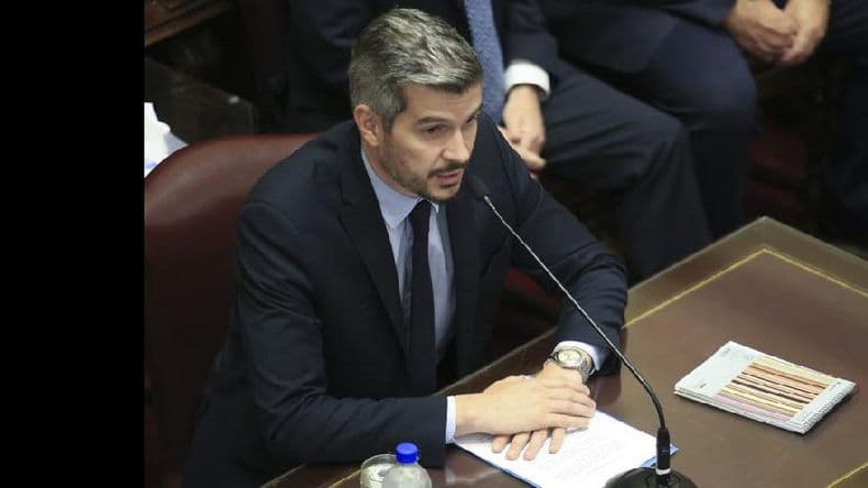 Peña dio su informe de gestión al Senado
