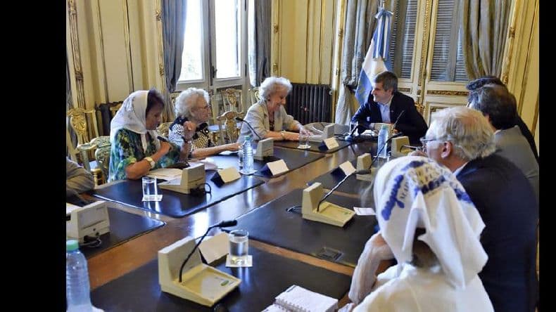 El Gobierno recibió a organismos de derechos humanos en una tensa reunión