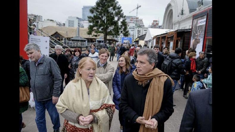 Bordet y Stolbizer visitaron la Rural
