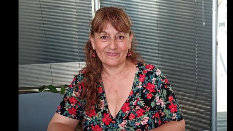 Para alegría de chicos y grandes, María se convierte Papá Noel