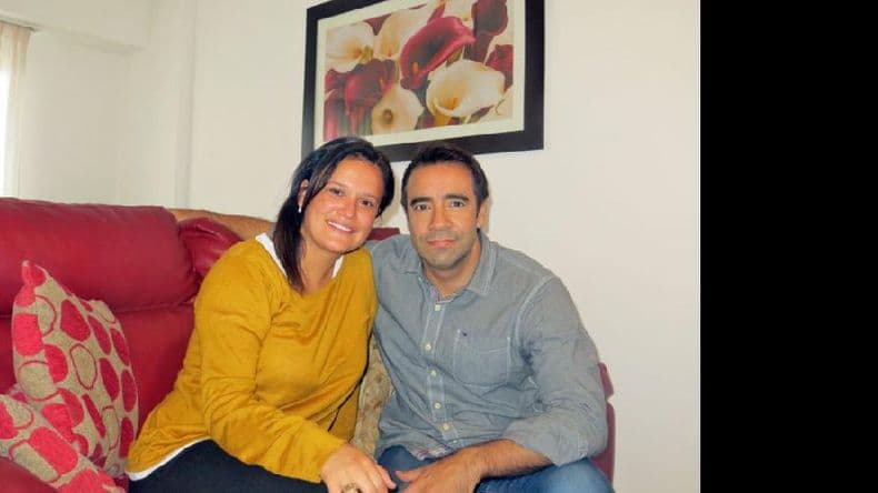 María Jesús Scarfiello y Pablo Velardo: dos pergaminenses viviendo en Valencia
