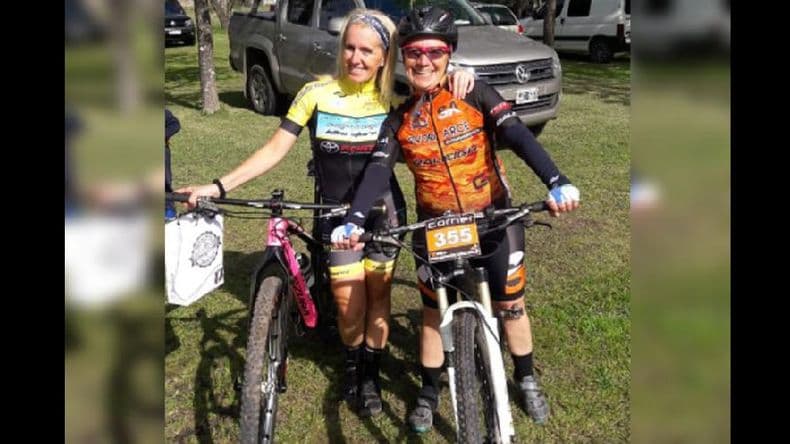 Madre e hija subieron al podio en el Argentino de rural bike