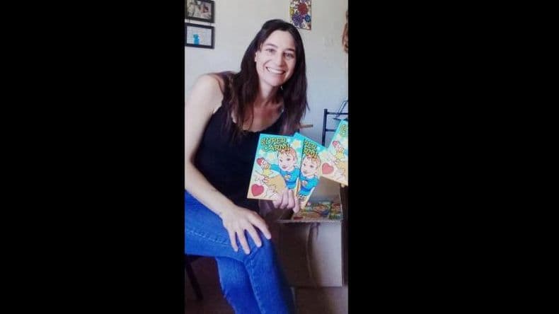 Mariela Lugo presentará el martes el libro de cuentos "Super Carmi"