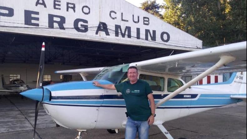Mario Pellicioni: una historia de vida escrita sobre la pasión por volar