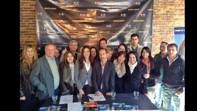 Marita Conti presentó en sociedad a sus candidatos