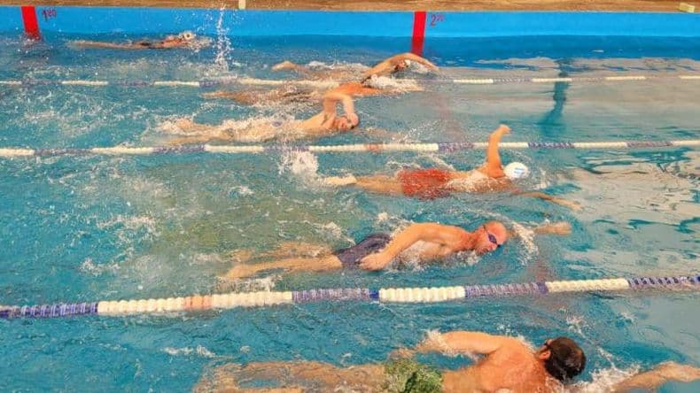 Gimnasia fue sede de la primera fecha del 10º Maratón de Fondo en pileta