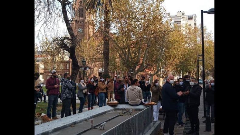 Gastronómicos Unidos Pergamino continúa con su reclamo