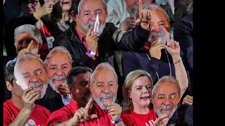 Lula da Silva lanzó desde la cárcel su candidatura a la presidencia de Brasil